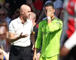 Ronaldo páros lábbal szállt bele Ten Hagba, a klubot pedig figyelmeztette